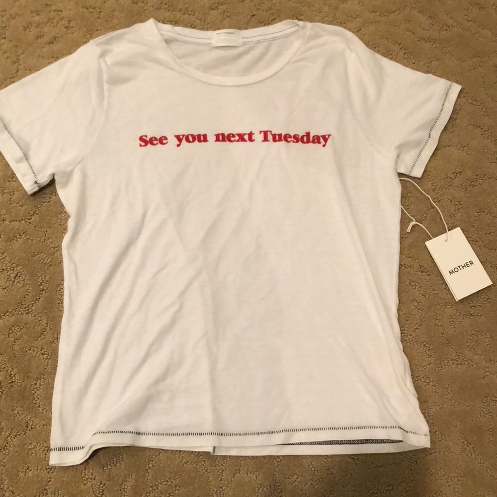 New with tags MOTHER Itty Bitty Goodie Tee